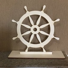 Wooden steering wheel