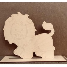 Wooden lion