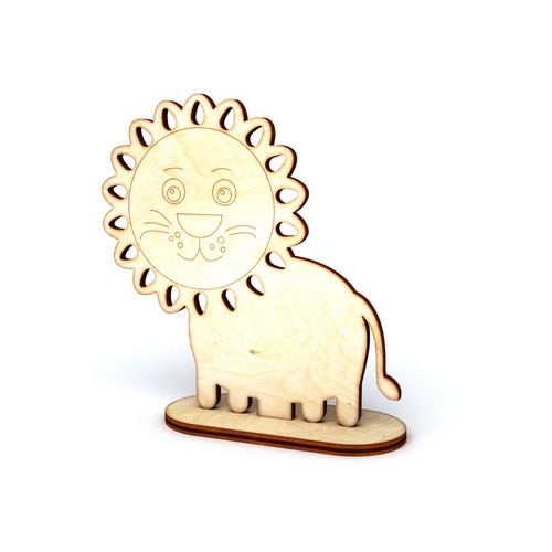 Wooden lion Wooden lion