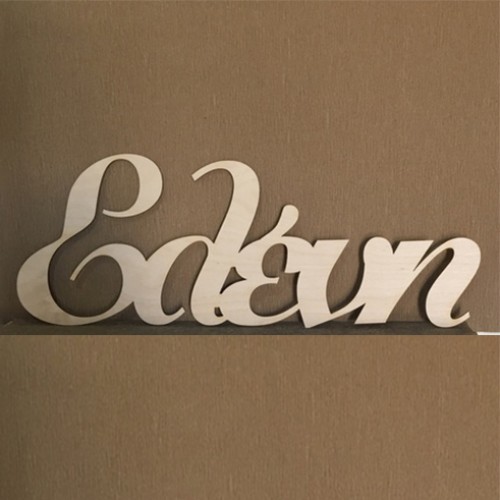 Wooden calligraphic of your choice Wooden calligraphic of your choice