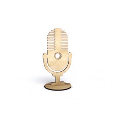 Wooden microphone