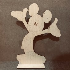Wooden Mickey Mouse
