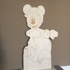 Wooden Mickey Mouse