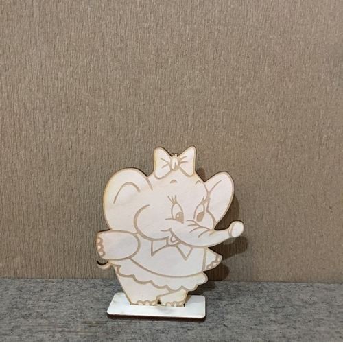 Wooden elephant cartoon Wooden elephant cartoon