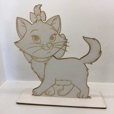 Wooden standing figure