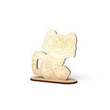 Wooden tiger