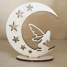 Wooden moon