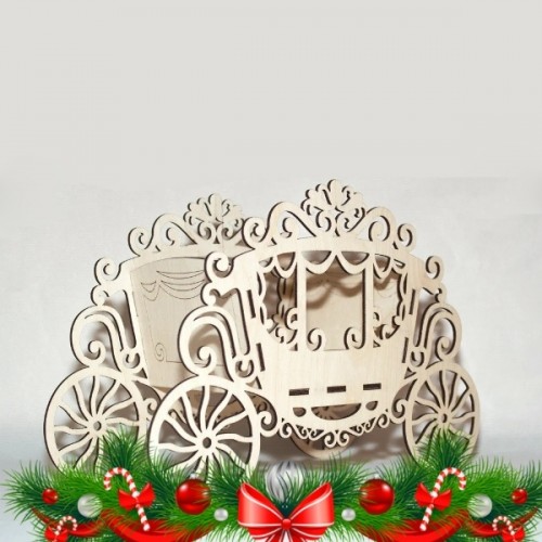 Wooden carriage Wooden carriage
