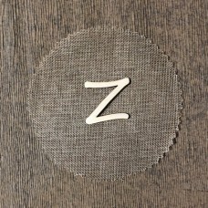 Wooden letter Z