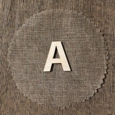 Wooden letter A