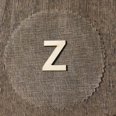 Wooden letter Z