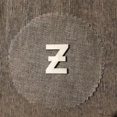 Wooden letter Z