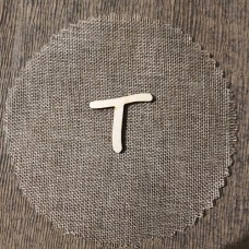 Wooden letter T