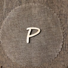 Wooden letter P