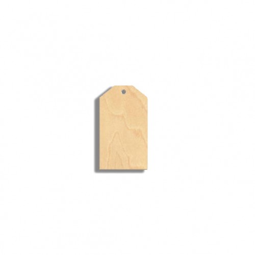 Wooden tag