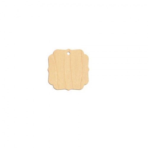 Wooden tag Wooden tag